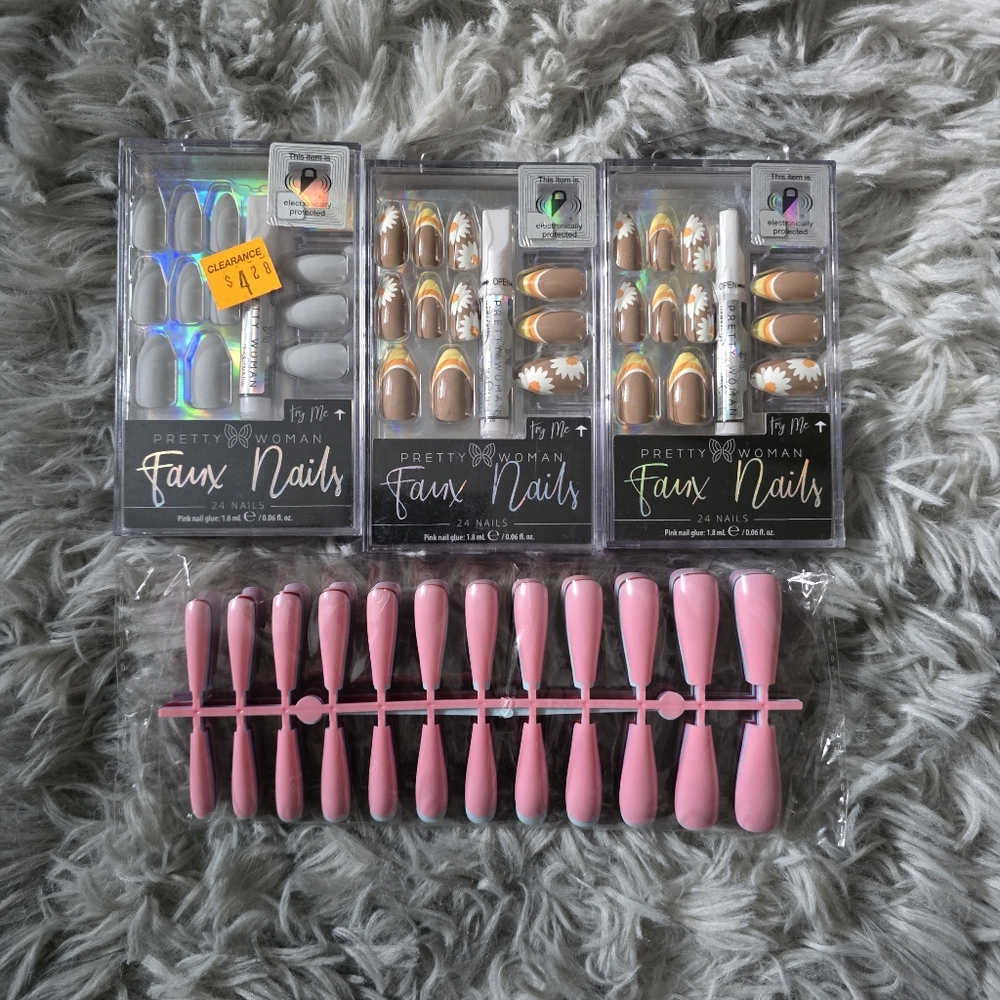 10 Press-On Nail Set Bundle